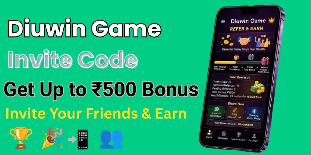 Diuwin Game Invite Code